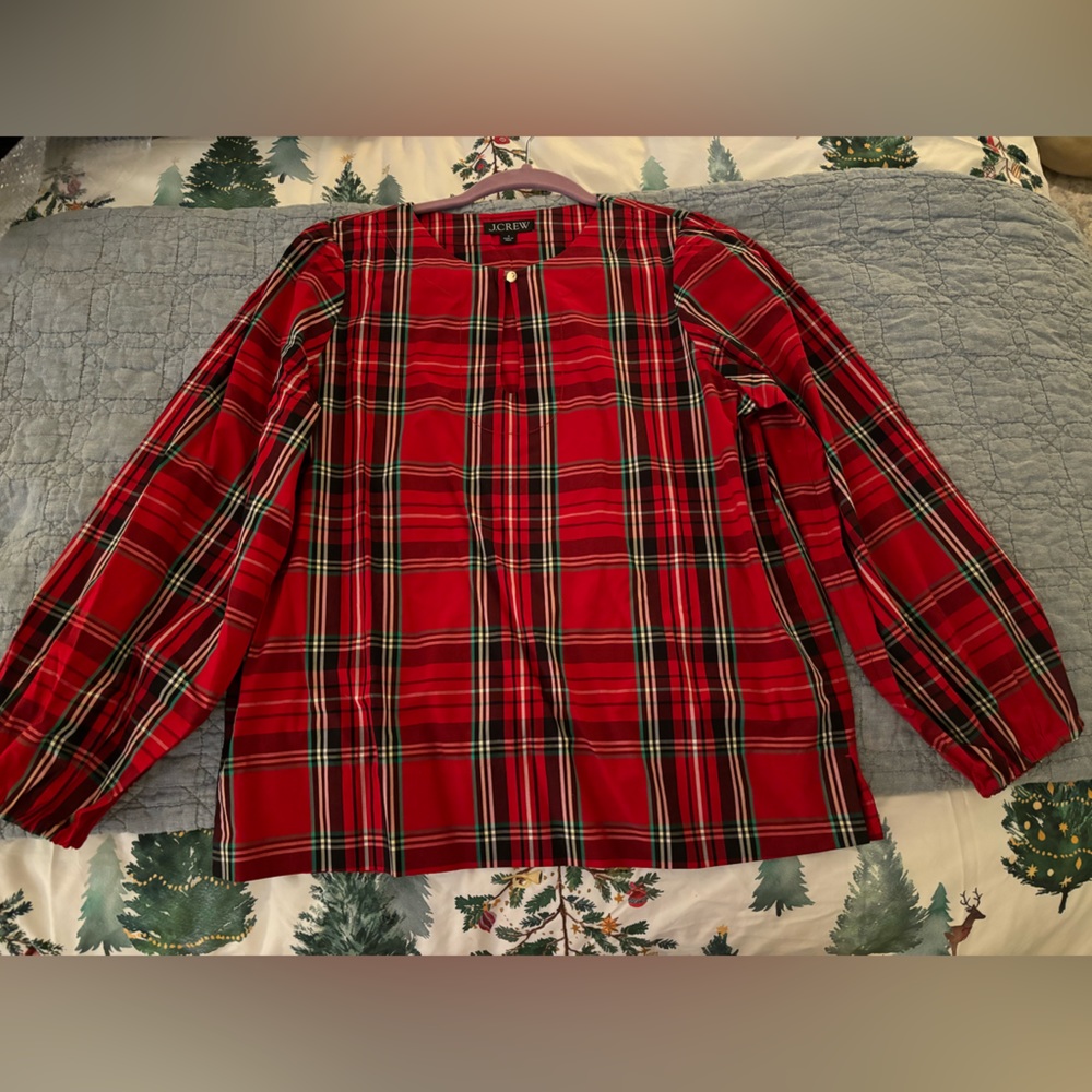JCrew Holiday dress shirt- only worn once!